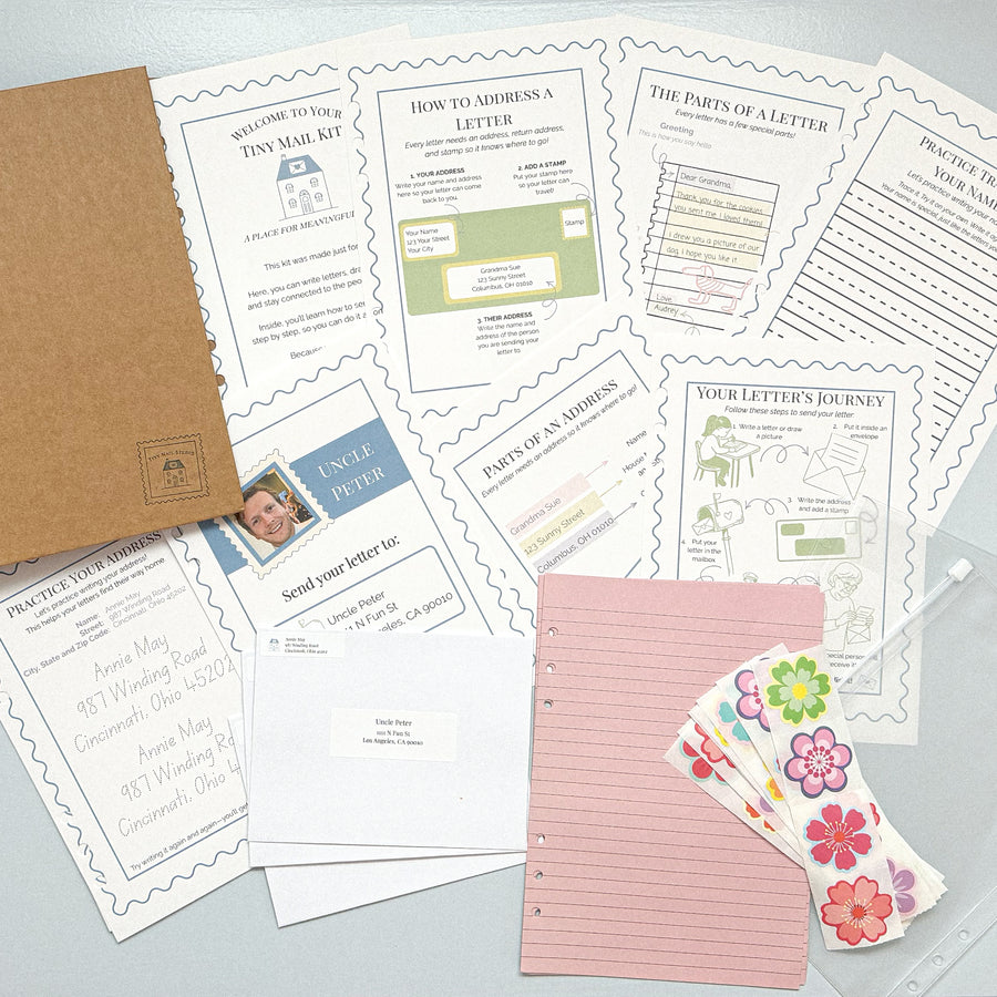 Tiny Mail Studio kit contents
